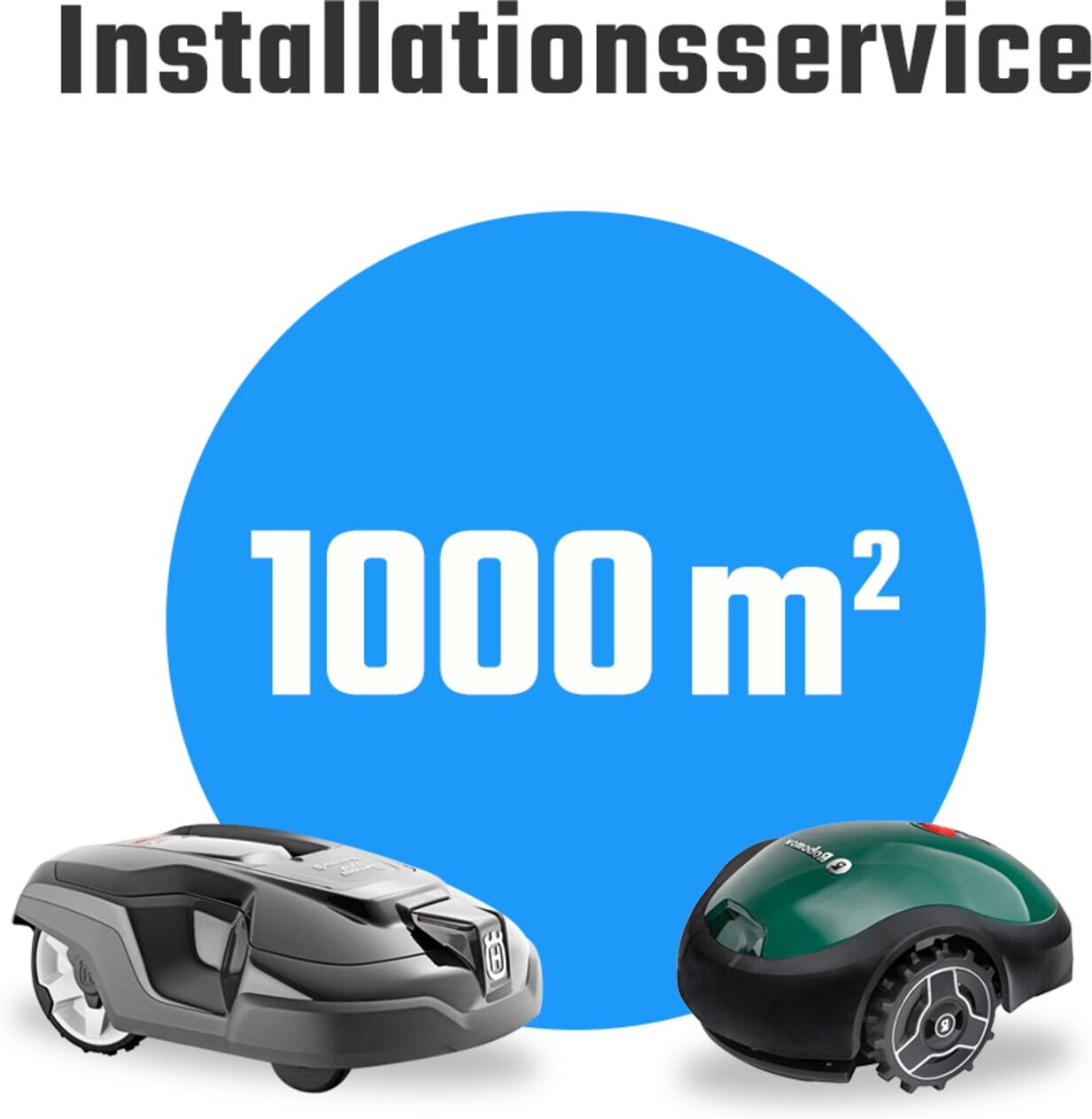 Mähroboter-Installationsservice Paket S bis 1000m² ; Mähroboter-Installation.de)