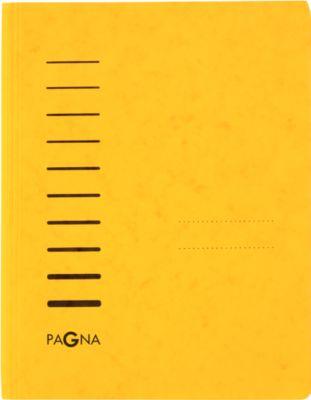 PAGNA Schnellhefter, DIN A4, Karton, einzeln, gelb