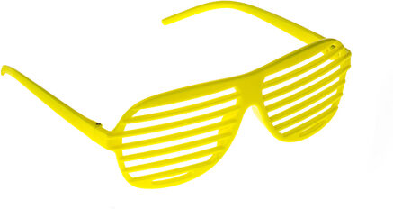 Gitter-Brille, neongelb