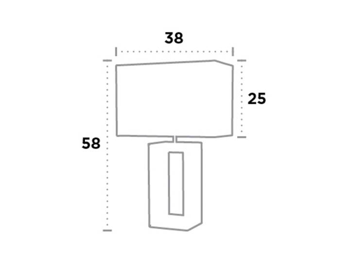 Searchlight Tischlampe Mirror, schwarz, für Wohn- / Esszimmer, Textil / Stoff / Seide
