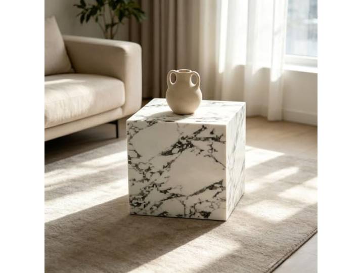 Rechteckiger Sinterstein-Couchtisch, robuste Oberfläche, einfache Pflege Design-Statement-Möbel, gefertigt für Luxusvillen, gehobene Penthouses und edle zeitgemäße Wohnbereiche(B)