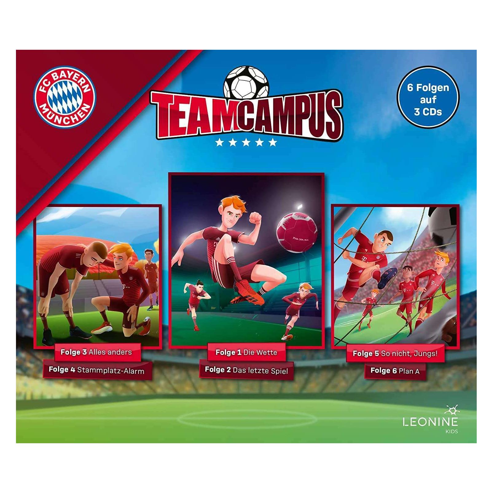 Leonine FC Bayern - Team Campus - 1 Box (6 Folgen auf 3 CD) (Deutsch) (22923637)