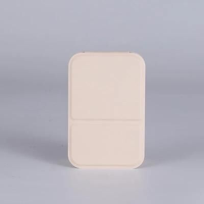 Fusion Finds Portable Pocket Mirror With PU Leather Case Compact Makeup Travel Mirror For Women & Men beige
