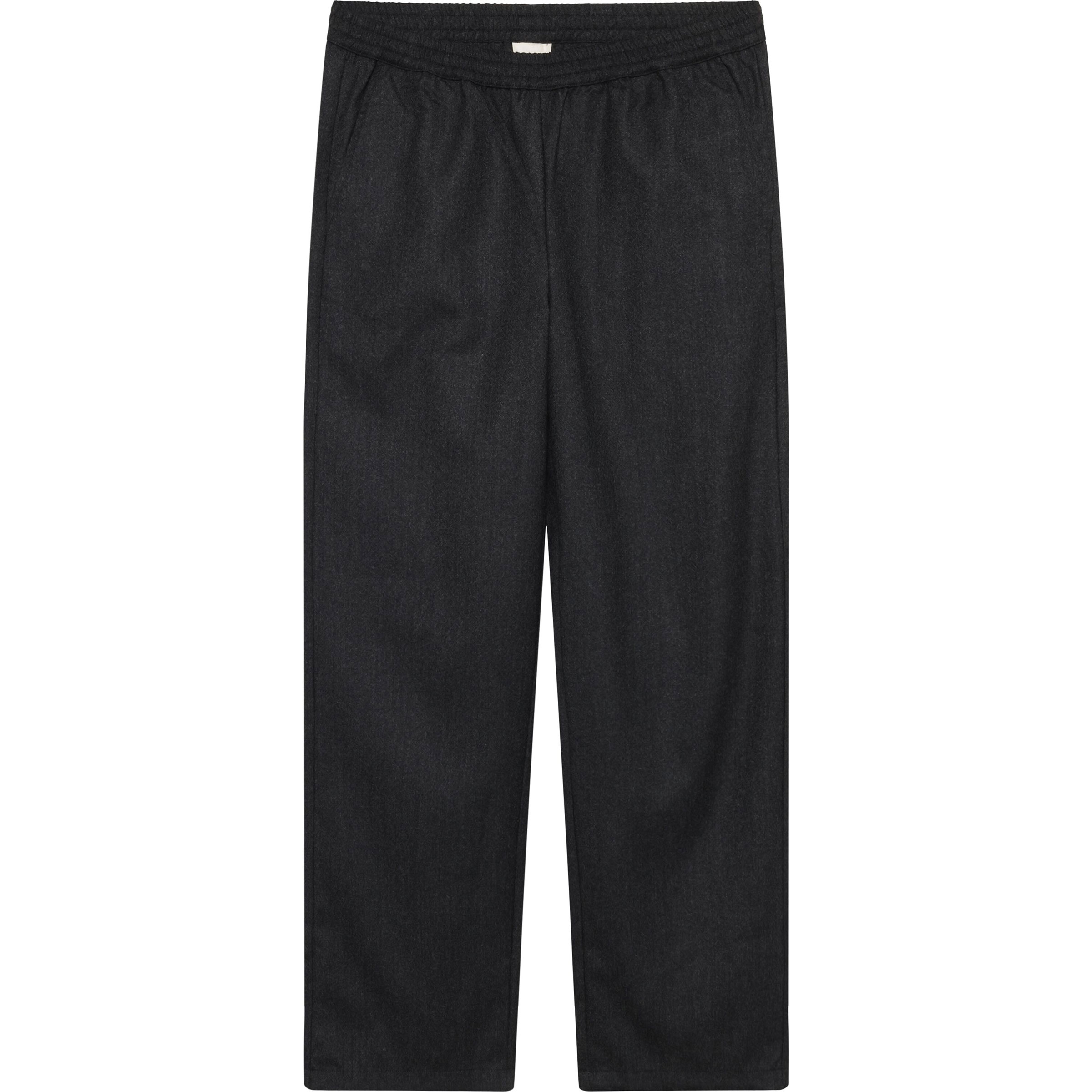 KnowledgeCotton Apparel Posey Wool Wide Hose Damen Jeans & Freizeithose grau Größe XS Lifestyle Atmungsaktiv