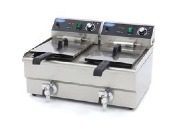 Friteuse Double 13 + 13L - avec Robinet