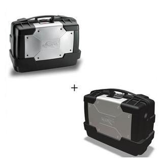 Kappa KGR33PACK2 zijkoffer cover in aluminium, 33 l, andere (33 l) (KGR33PACK2)