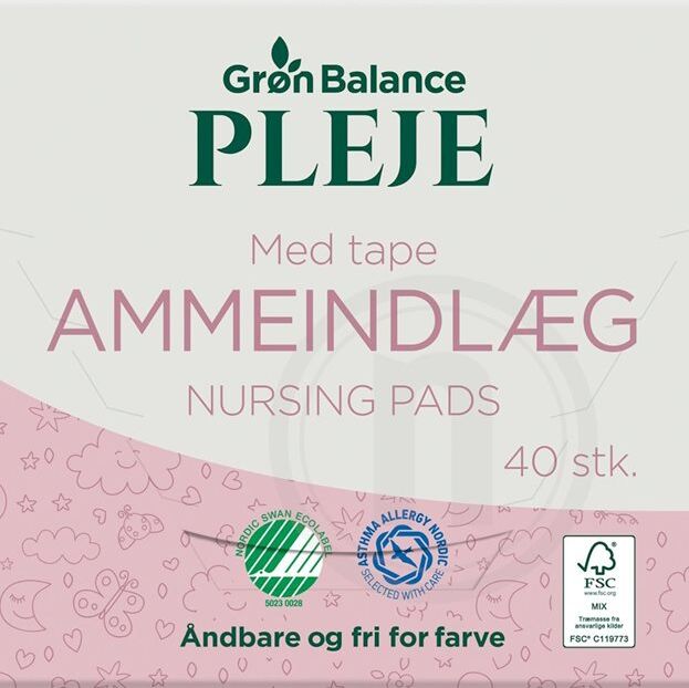 Green Balance Grøn Balance Coussinets d'Allaitement - 40 Stück