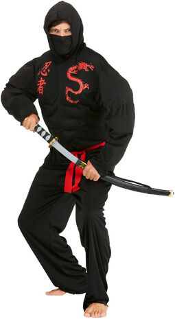 Kostüm "Ninja" für Herren