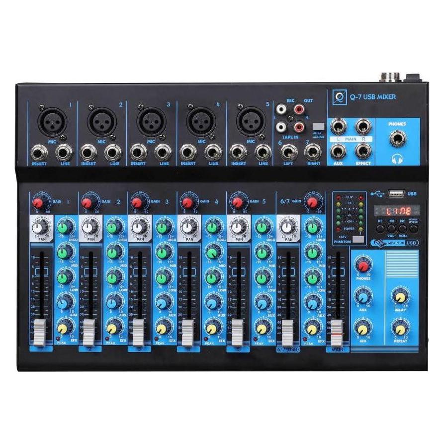 Oqan Q7 USB MK2 Disc Jockey Mixer (39826620)
