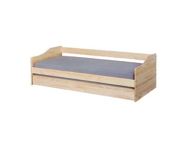 Lit Enfant Gigogne  Léana  90x200cm Naturel
