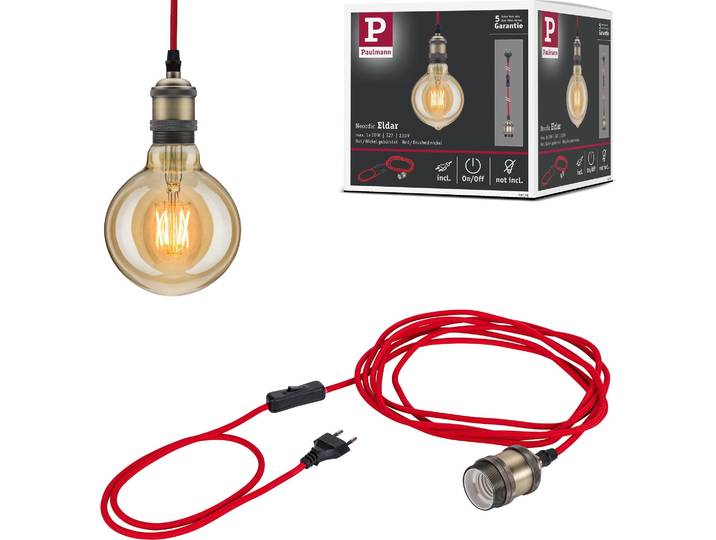 Paulmann Neordic Lampe à suspendre Eldar