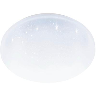 EGLO LED Deckenleuchte "POGLIOLA-S Ø 31 cm, Deckenlampe, Flurlampe, Küchenlampe", weiß, 1, Ø 31cm H: 5,5cm, 1 Stk., Leuchten, Ø31cm, Kristalleffekt Deckenleuchte, Lampe weiß, Kinderzimmerlampe, LED Deckenleuchte