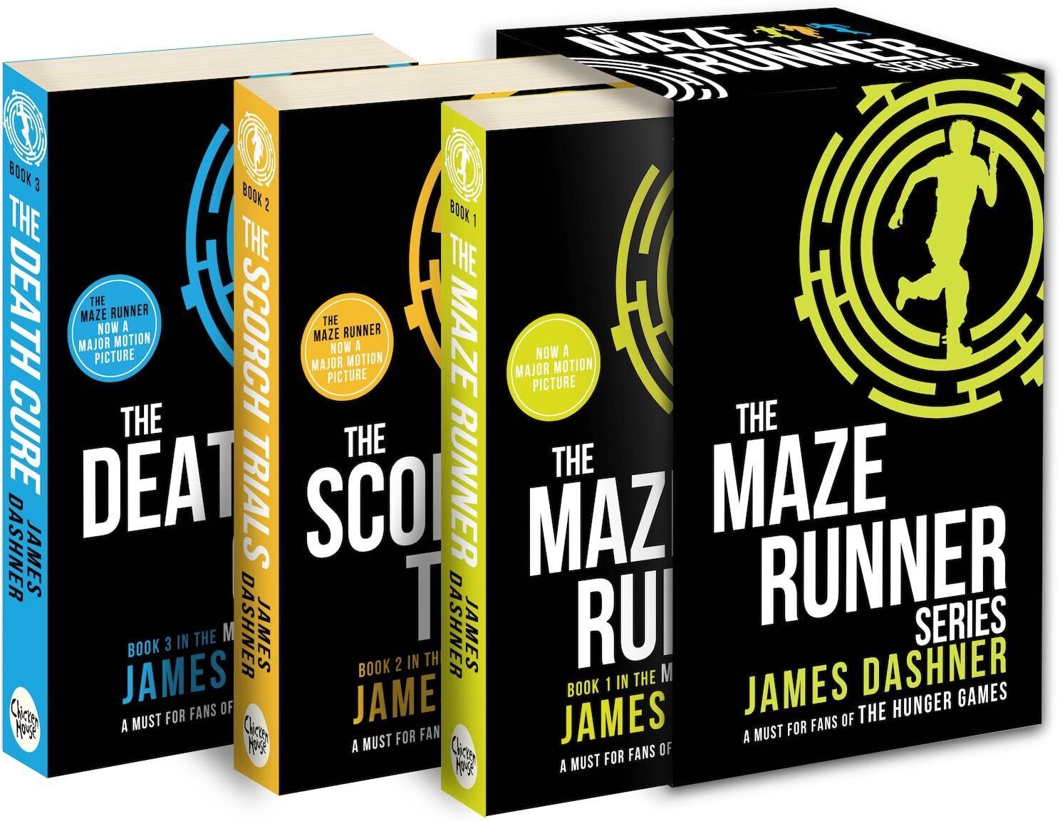 James Dashner - The Maze Runner Series, Classic Box Set, 3 Vols. - Preis vom 09.10.2026 07:28:09 h