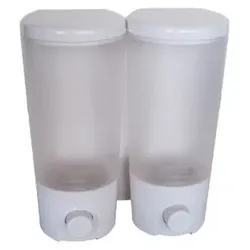 2x400ml Seifenschale mit doppelter Füllung