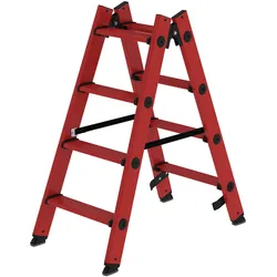 MUNK GFK- Stufenstehleiter 2x4 Stufen