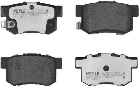 MEYLE 025 217 1914/PD Brake pad set
