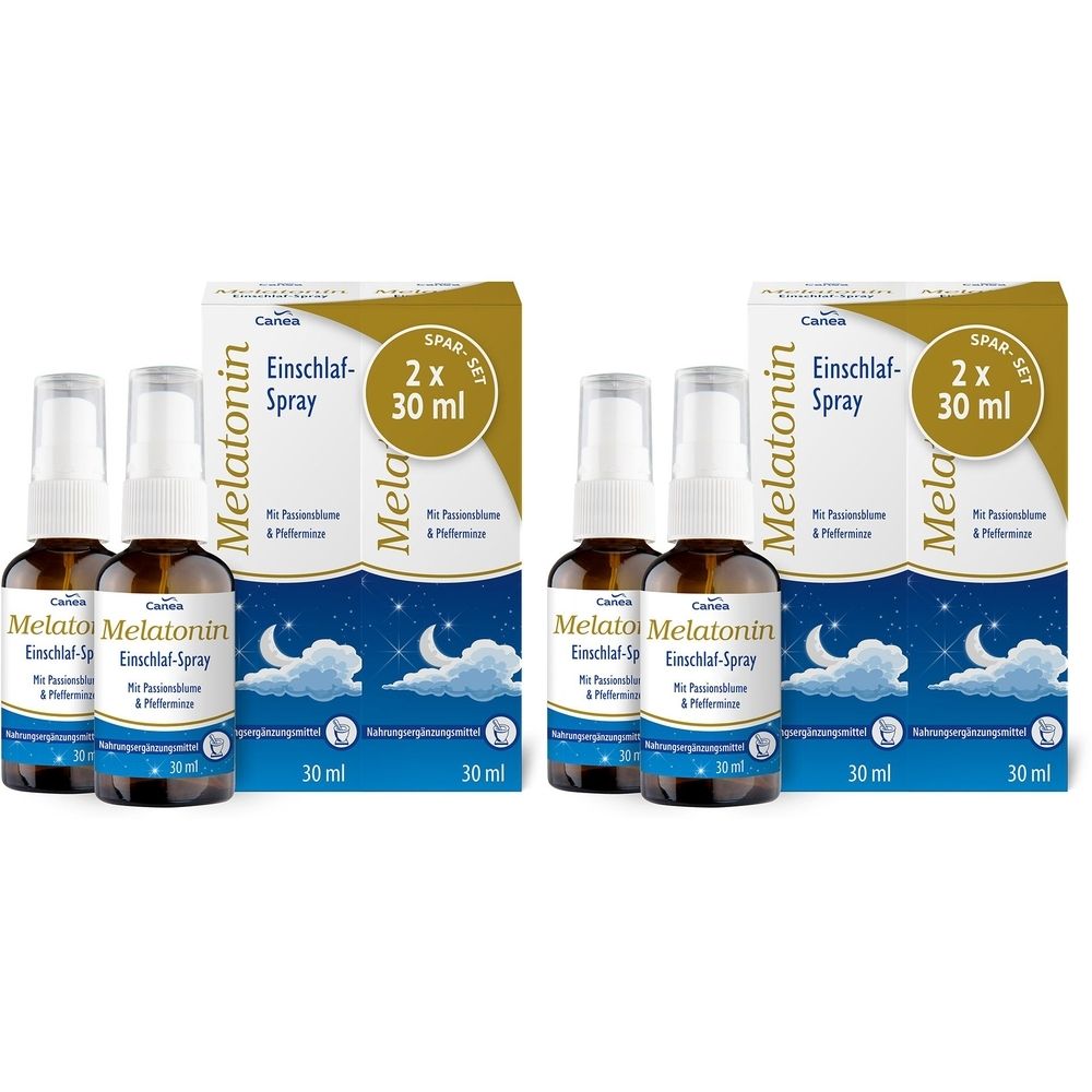 Melatonin Einschlaf-Spray Spar-Set 2x 2x2x30 ml Spray