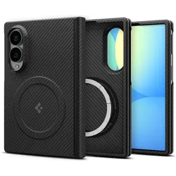 Spigen Air Skin Aramid MagFit (Samsung Galaxy Z Fold8), Smartphone Hülle, Schwarz