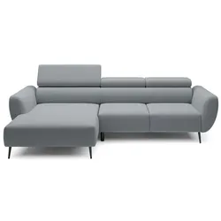 Ecksofa Alisson Stoff Anthracite