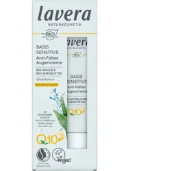 Lavera Basis Sensitiv Anti-Falten Augencreme Q10