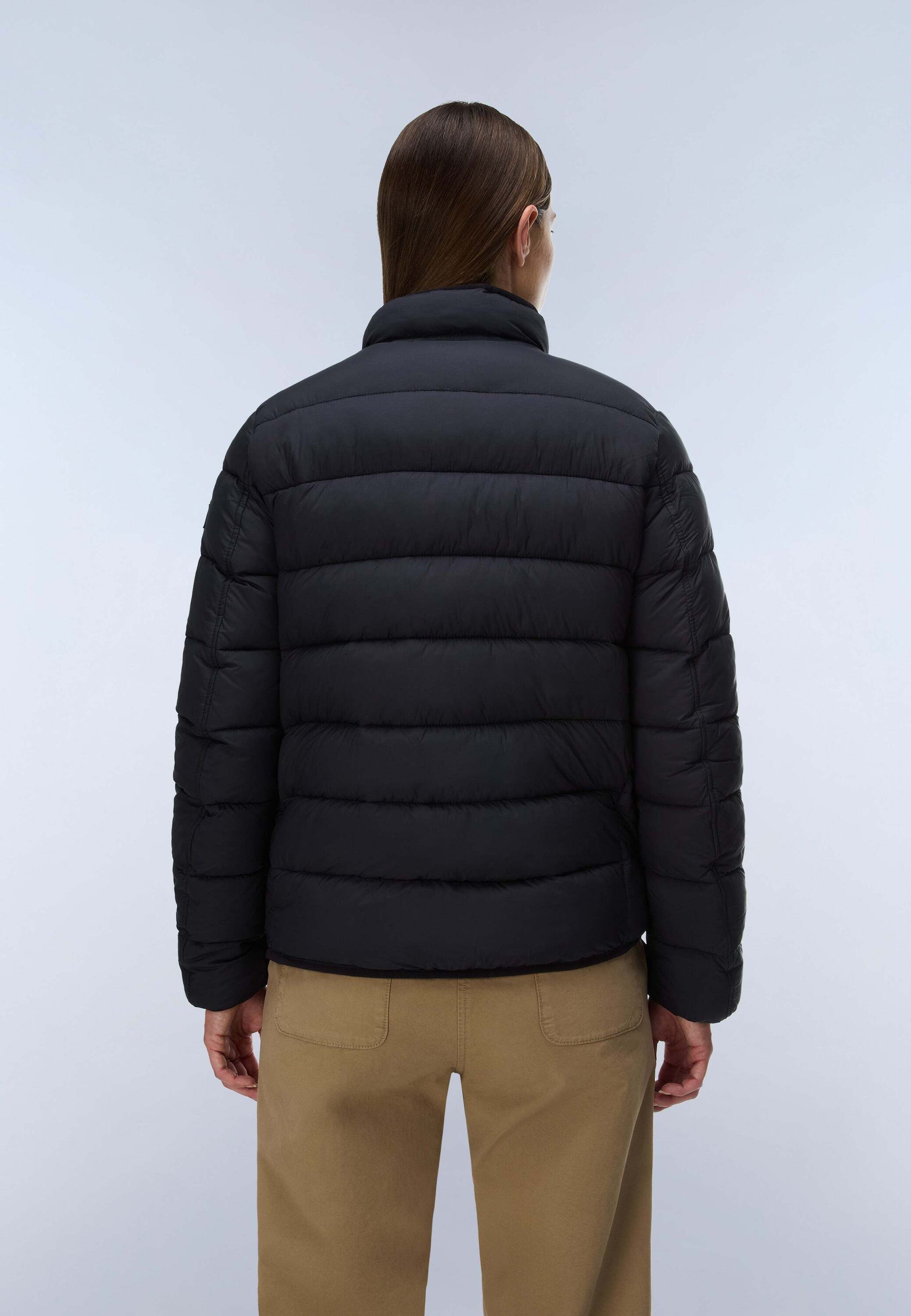 Kurzjacke NAPAPIJRI "Napapijri Jacke A-AERINS STND W", Damen, Gr. S, schwarz, Obermaterial: 100% Polyamid PA., Jacken Kurzjacke schwarz S