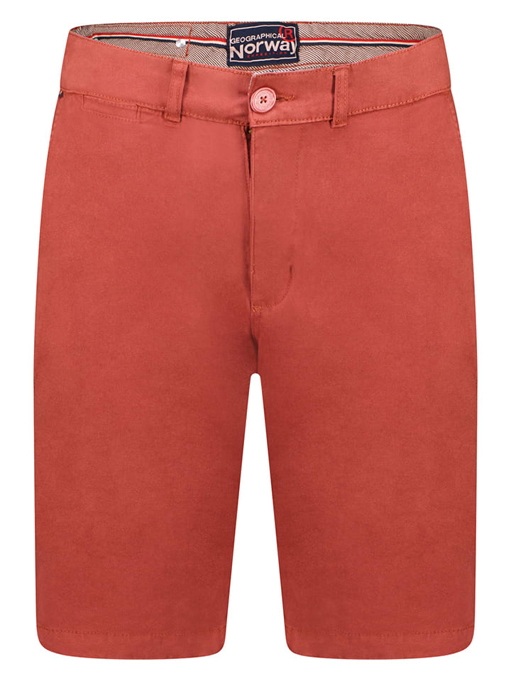 Geographical Norway Bermudas in Rostrot - 3XL