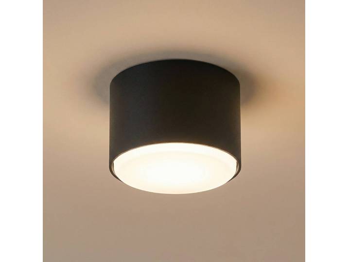 Deckenlampe Tubo S SIGMA, dimmbar, schwarz, für Wohn- / Esszimmer, Metall, Deckenlampe