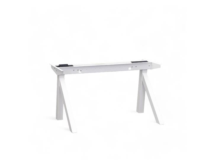 Höhenverstellbares Tischgestell Tradingzone Design Lift (für Tischplatten 120-180 cm), Weiss, Neu - Ergonomisch & Flexibel