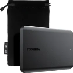 TOSHIBA Canvio Basics Exklusive Festplatte, 4 TB HDD, 2,5 Zoll, extern, Schwarz