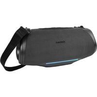Life P61762 Tragbarer Bluetooth Lautsprecher L anthrazit, Bluetooth, Dual Illuminated, Lightstrip,Integrierte Powerbank