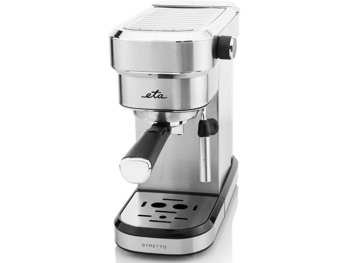 eta Espressomaschine STRETTO ETA21890000, Slim-Design, 1350 W, Wassertank 750 ml, Pumpendruck bis 15 Bar