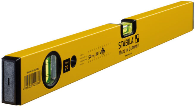 Niveau à bulle STABILA Type 70, 50 cm (02283)