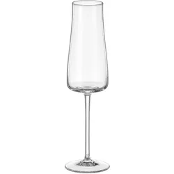 6x Bohemia Cristal Selection Sektkelch Alex klar, Weingläser, Transparent