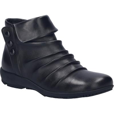 Stiefelette JOSEF SEIBEL "Charlotte 14, black-black", Damen, Gr. 41, schwarz (schwarz, schwarz), Schuhe Stiefelette