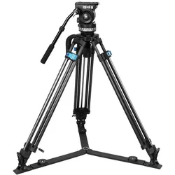 Sirui SQ75 mit VHS-10 (Carbon, Metall), Stativ, Schwarz