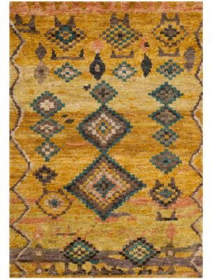 SAFAVIEH Hand-knotted Tangier Orly Modern Wool Rug
