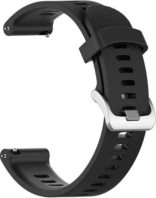 INF Uhrenarmband für Garmin Forerunner 245 Silikon Schwarz