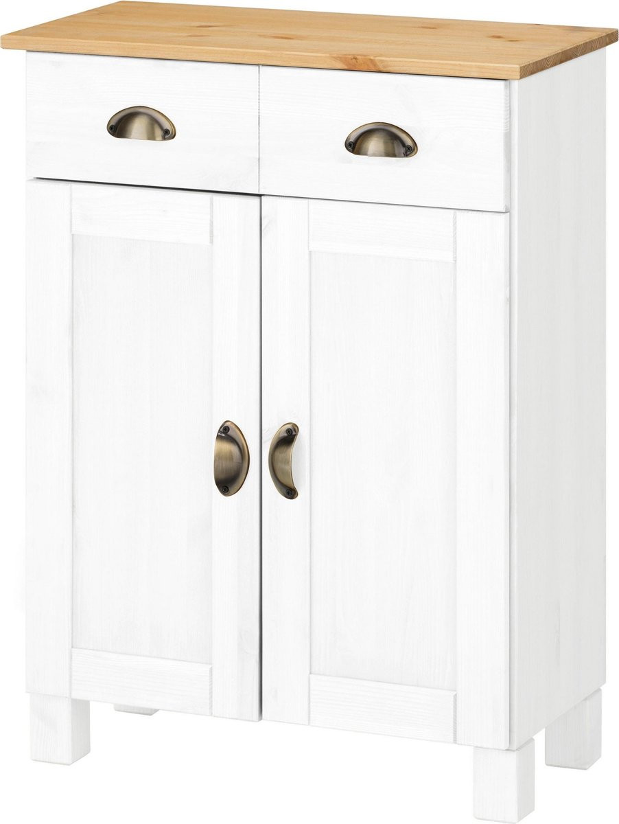 Notio Living Toscana Kopjeskast - Wit/Honing Grenen