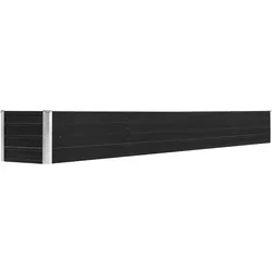 vidaXL Garten-Hochbeet Verzinkter Stahl 320×40×45 cm Anthrazit