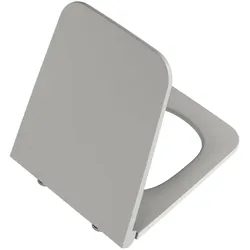 VitrA Equal WC-Sitz Slim mit Absenkautomatik Duroplast Steingrau Matt,119-476R009 119-476R009