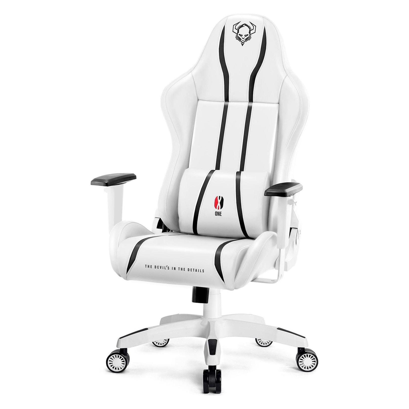 Diablo Gaming chair X-One 2.0 Gaming Chair King, White-black (X-ONECZBIA)
