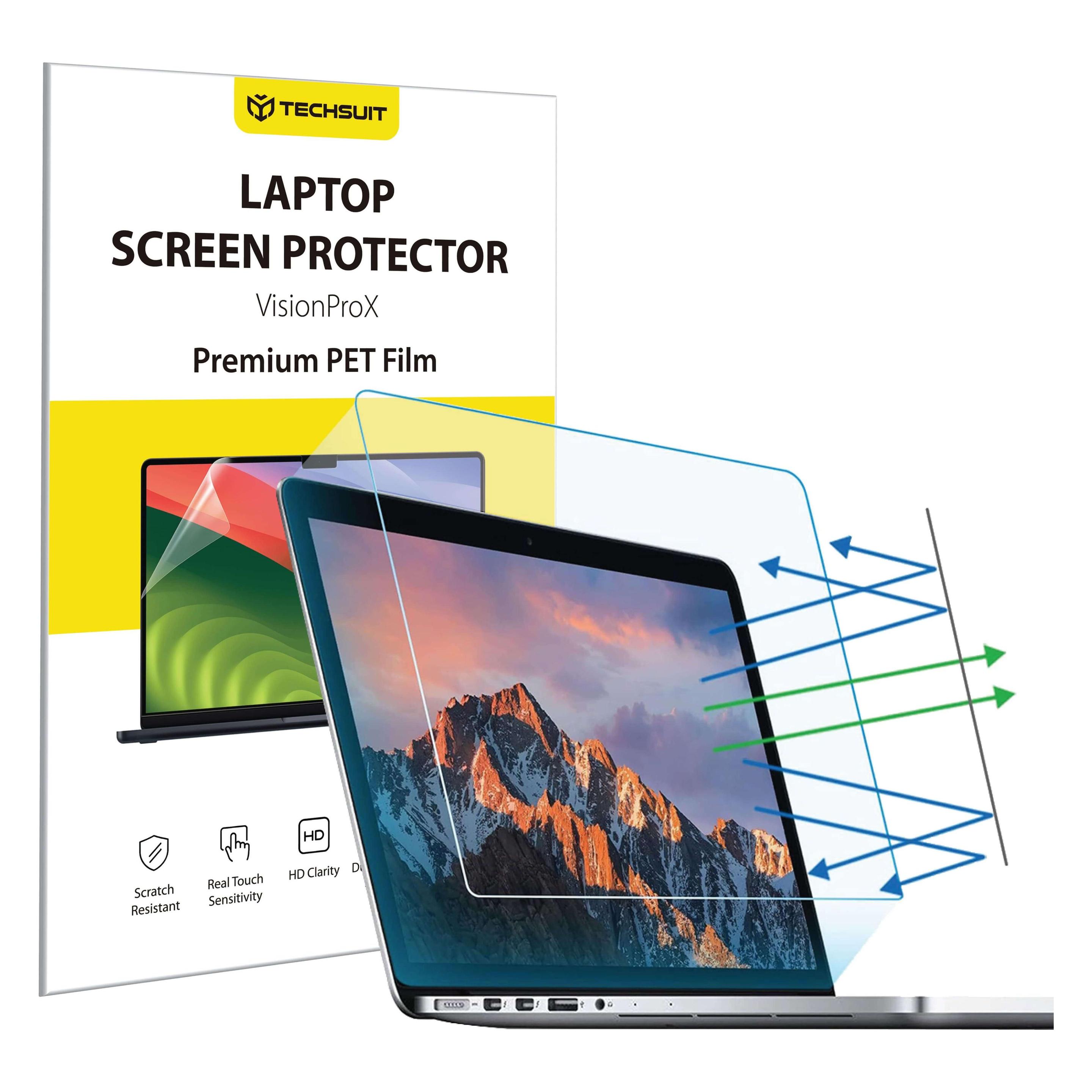 Techsuit - VisionProX Anti-Blue Light - Laptop 15.6" 16:9 (345 x 194mm) - Clear (15.60", Apple) (61309338)