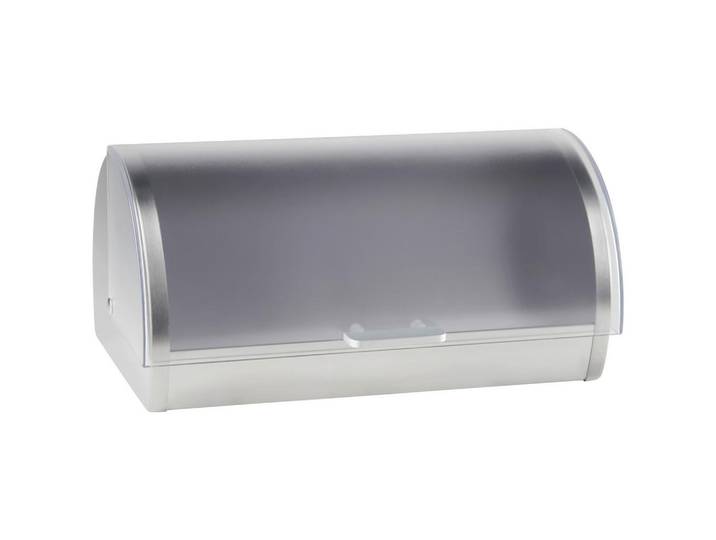 Boxxx Brotkasten, Edelstahlfarben, Kunststoff, rechteckig, 39x28x18.5 cm, lebensmittelecht, Küchenzubehör, Vorratsbehälter, Brotbox