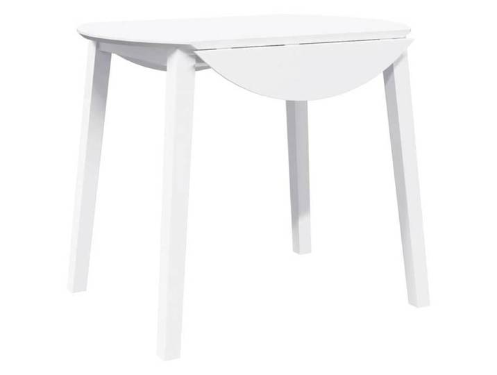 Meilleures Table à manger - 4 Personnes - blanc - bois massif et caoutchouc SSDC3763733