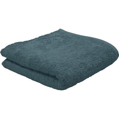 Handtücher ROSS "Vita 4004", blau (pazifik), B:50cm L:100cm, Frottier, Obermaterial: 100% Baumwolle, Handtücher, Bestickung ROSS-Emblem