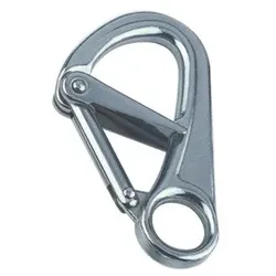 Karabinerhaken mit Sperre, A4, 110x62mm