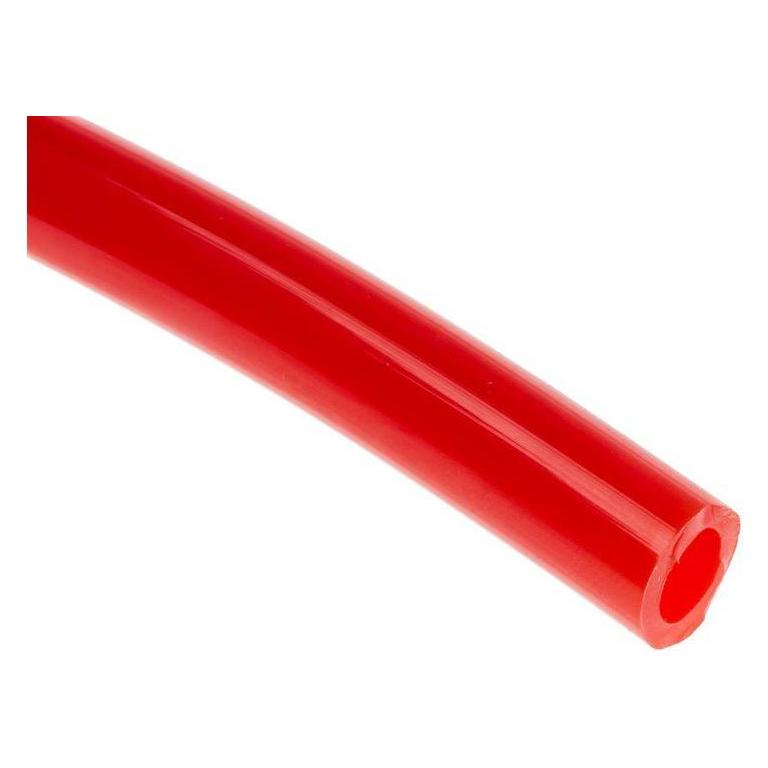 RS PRO Polyurethane Tube, Red, 5mm ID, 8mm OD (9172426)