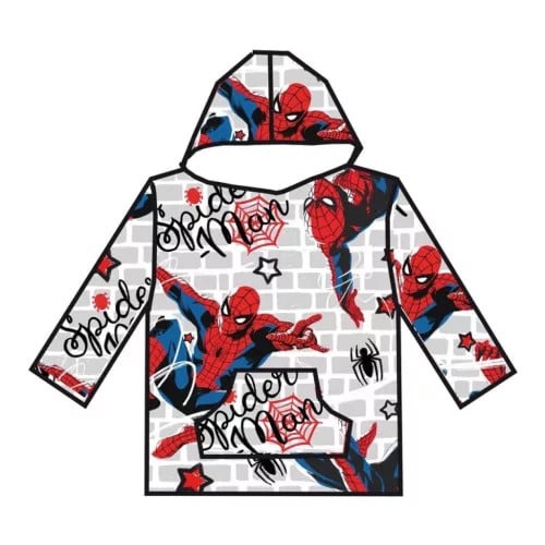 SpiderMan Fleece Hoodie Deken voor kinderen 7 - 14 jaar