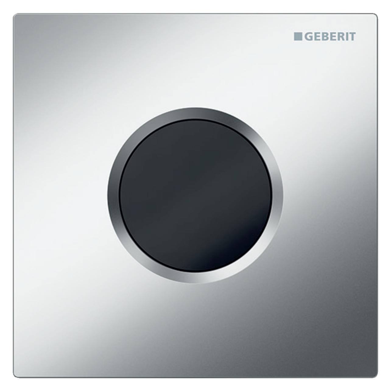 Geberit Urinalsteuerung mit elektronischer Spülauslösung, Netzbetrieb, Abdeckplatte Typ 01 (116.021.JQ.5)