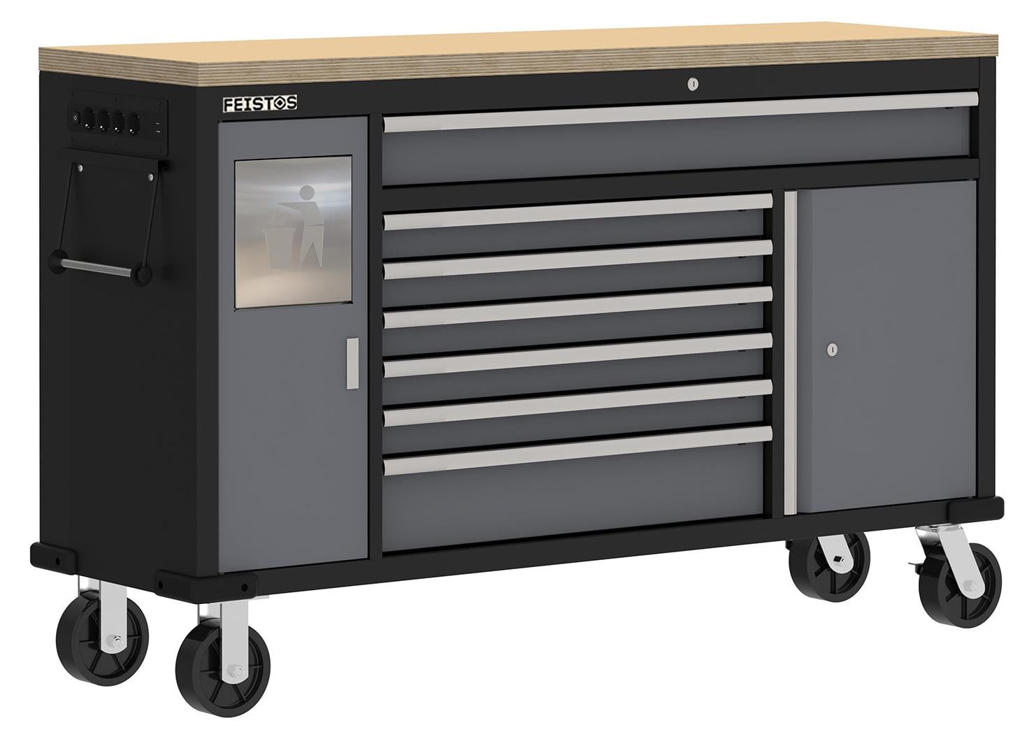 FEISTOS Hektor 2 mobiele werkbank met laden